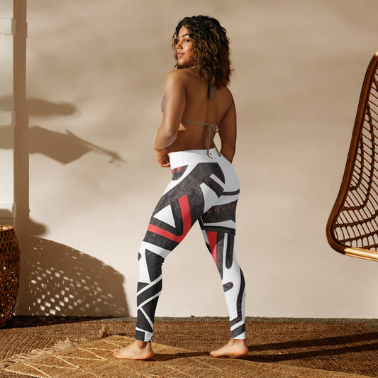 Tribal Printed Yoga Leggings