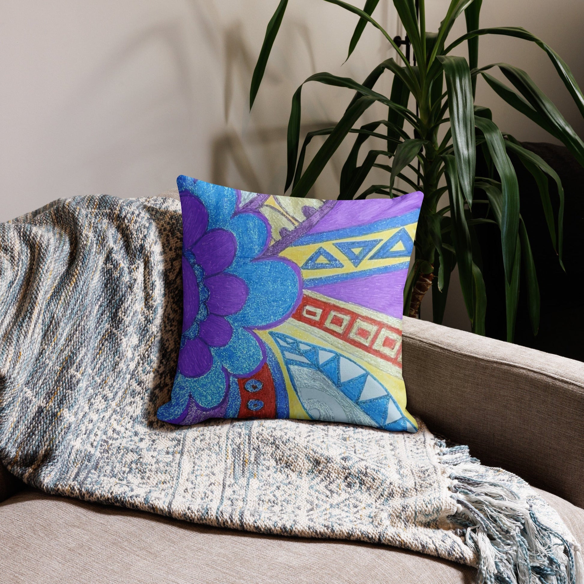 Art by Lillie B Pillow - Cart Retail