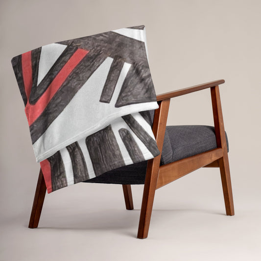 Art by Lillie B Print Throw Blanket - Cart Retail