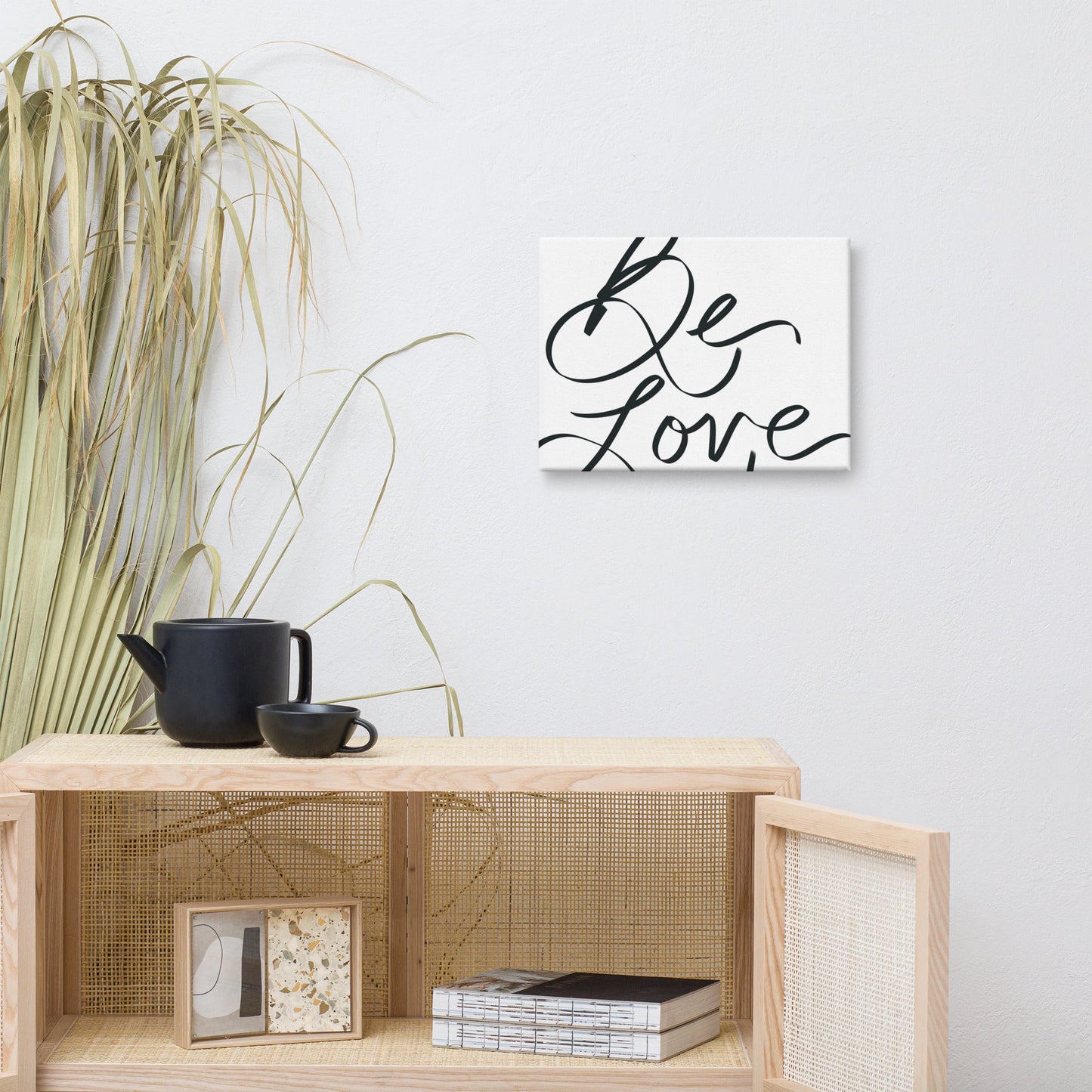 Be Love Canvas Wall Art - Cart Retail