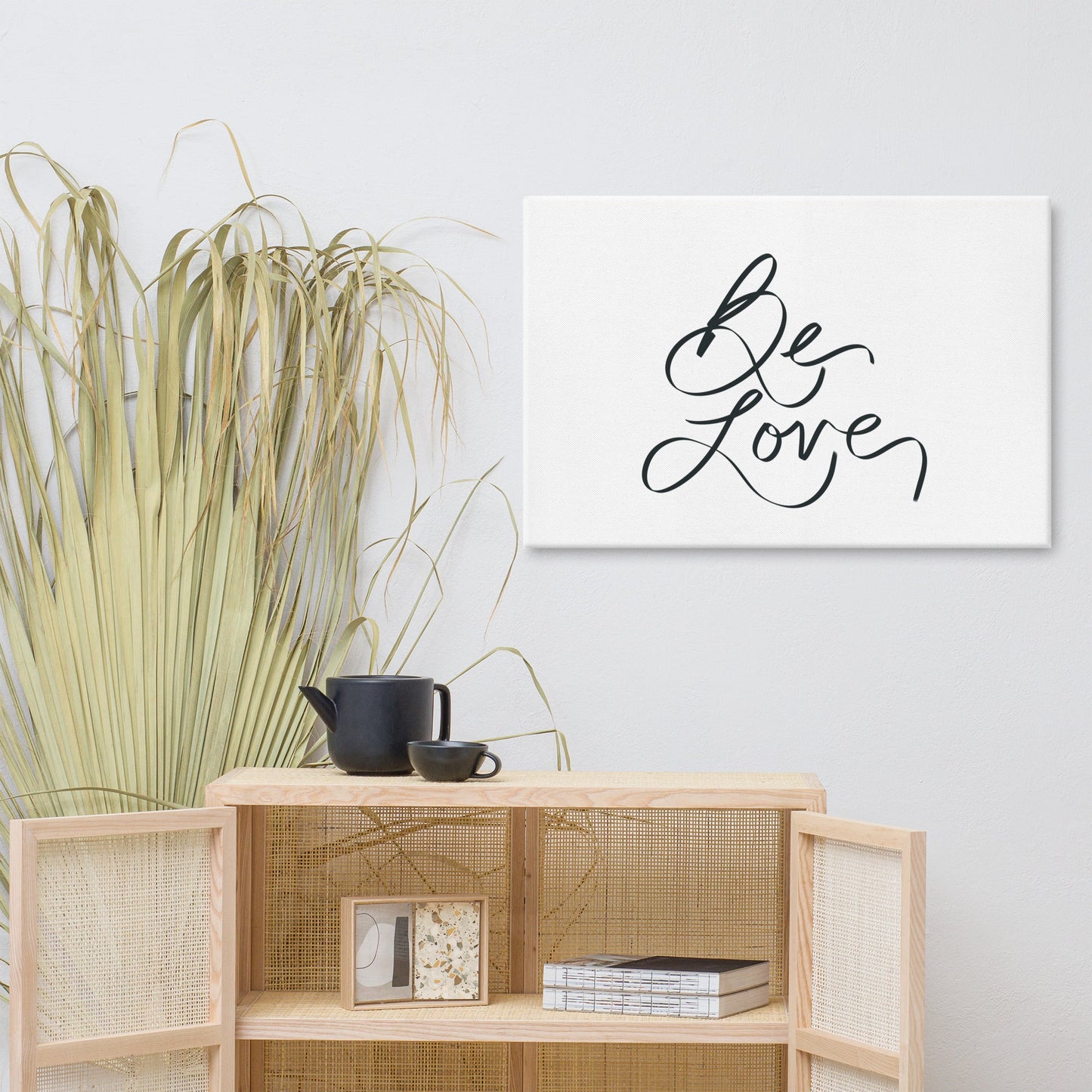 Be Love Canvas Wall Art - Cart Retail