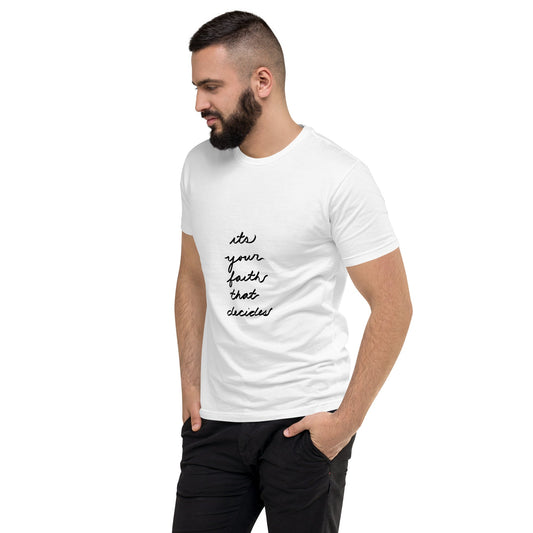"Faith Decides" Short Sleeve T-shirt - Cart Retail
