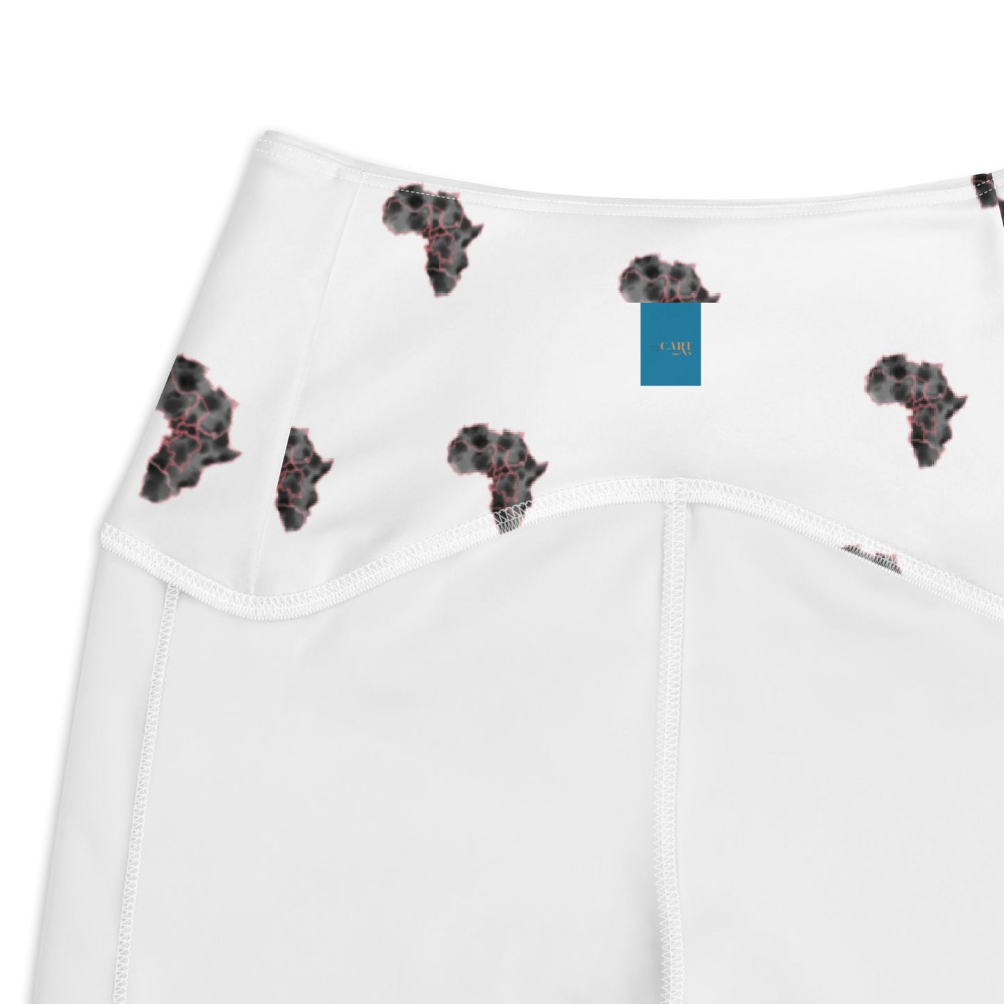 "Motherland Print" Leggings with Pockets - Cart Retail