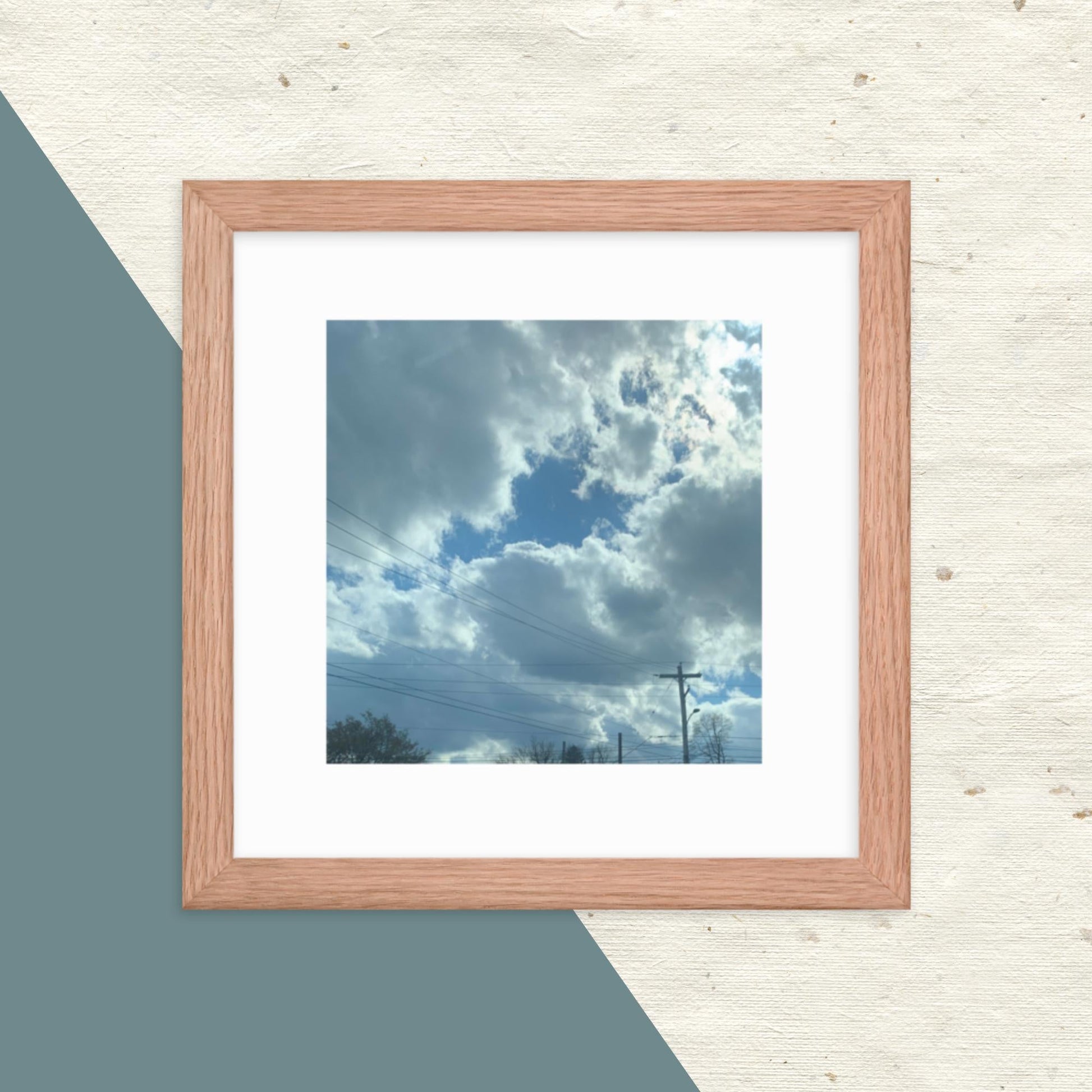 "On a Clear Day" Framed Poster - Cart Retail