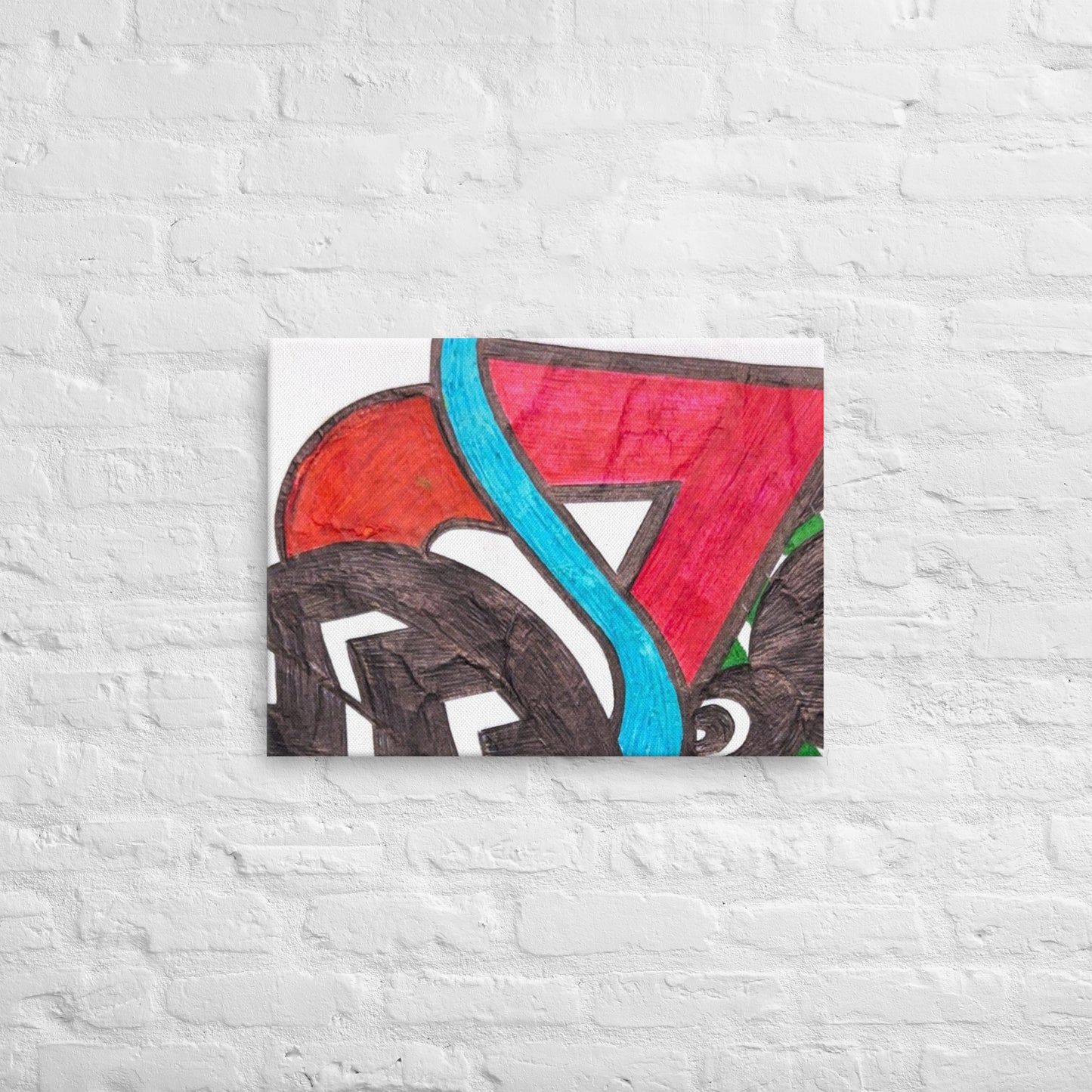 Floral Print Thin canvas