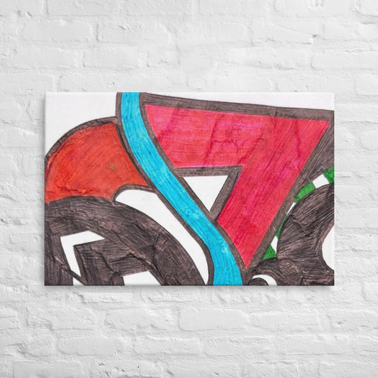 Floral Print Thin canvas