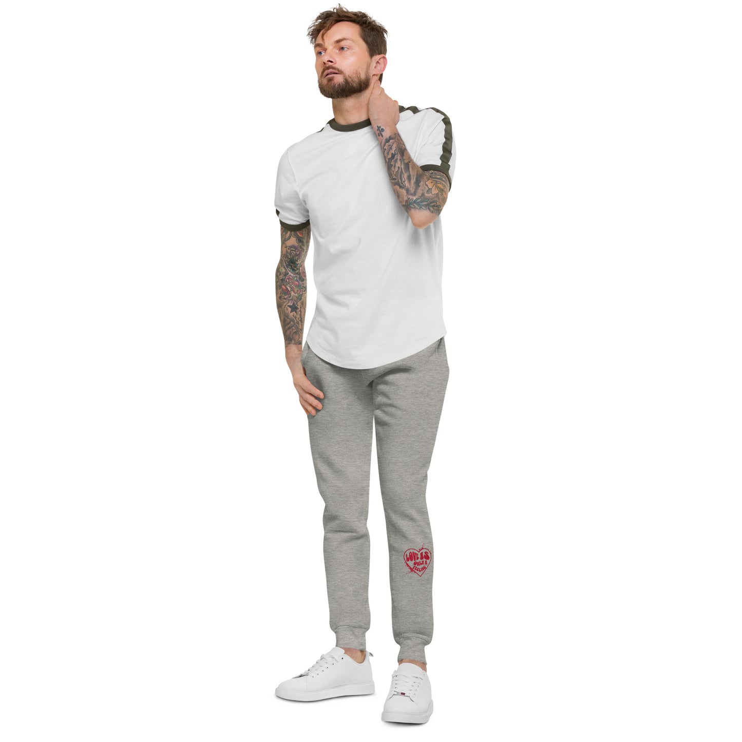 Love is only a Feeling Unisex fleece sweatpants