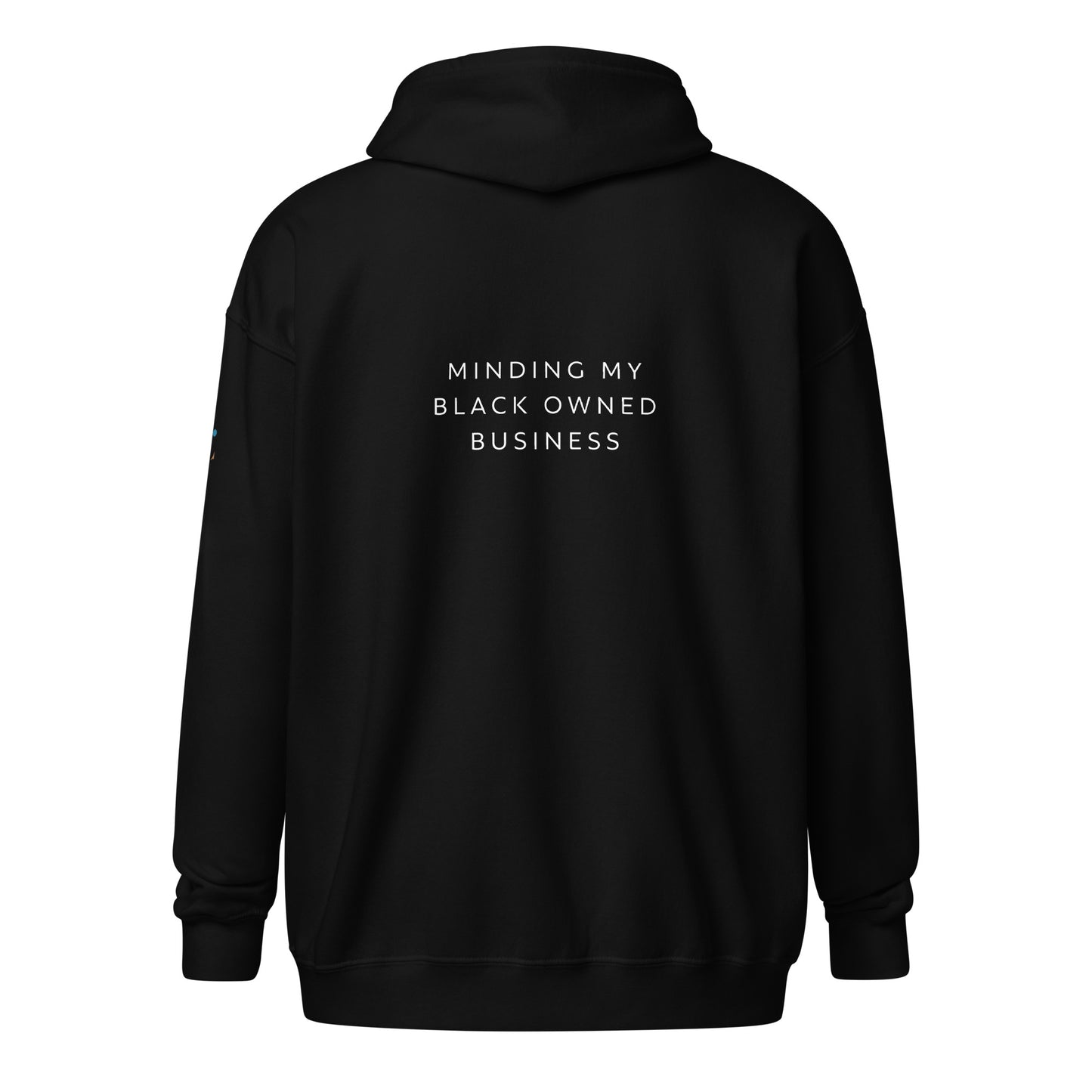 Minding My Black Owned Business Unisex heavy blend zip hoodie
