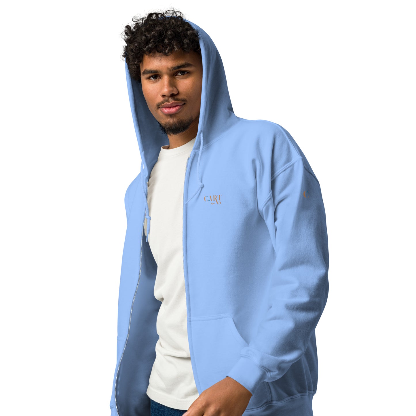 Minding my Black Owned Business Unisex heavy blend zip hoodie