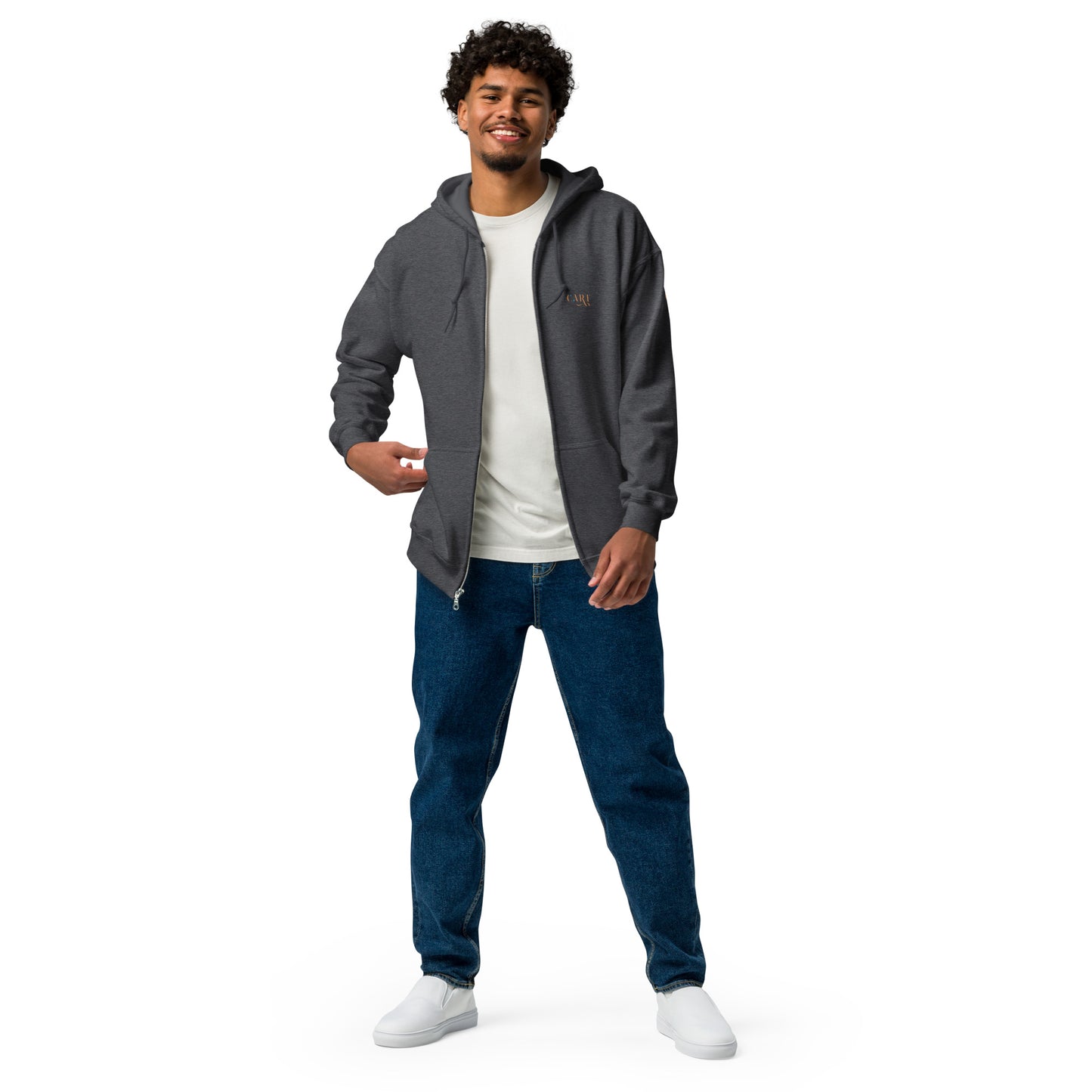 Minding my Black Owned Business Unisex heavy blend zip hoodie