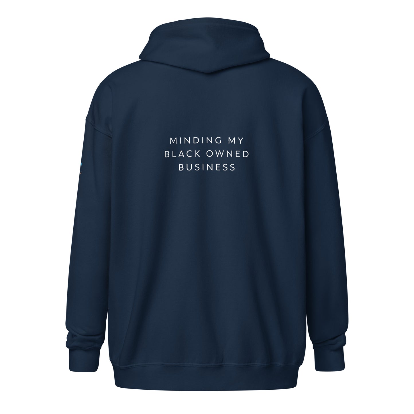 Minding My Black Owned Business Unisex heavy blend zip hoodie