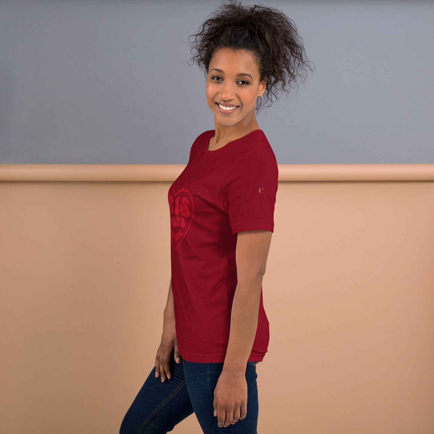 Love is only a Feeling Unisex t-shirt