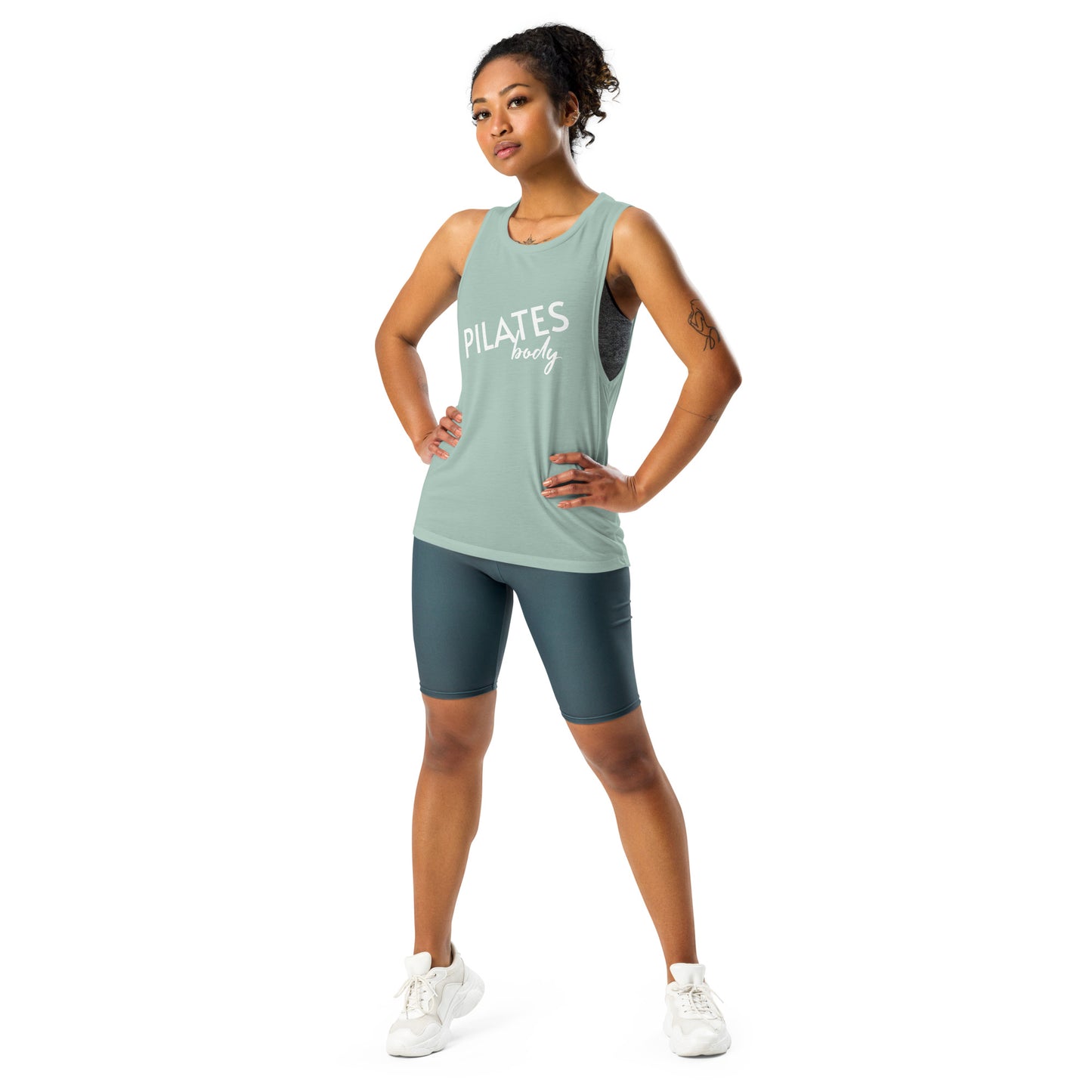 Ladies’ "Pilates body" Muscle Tank