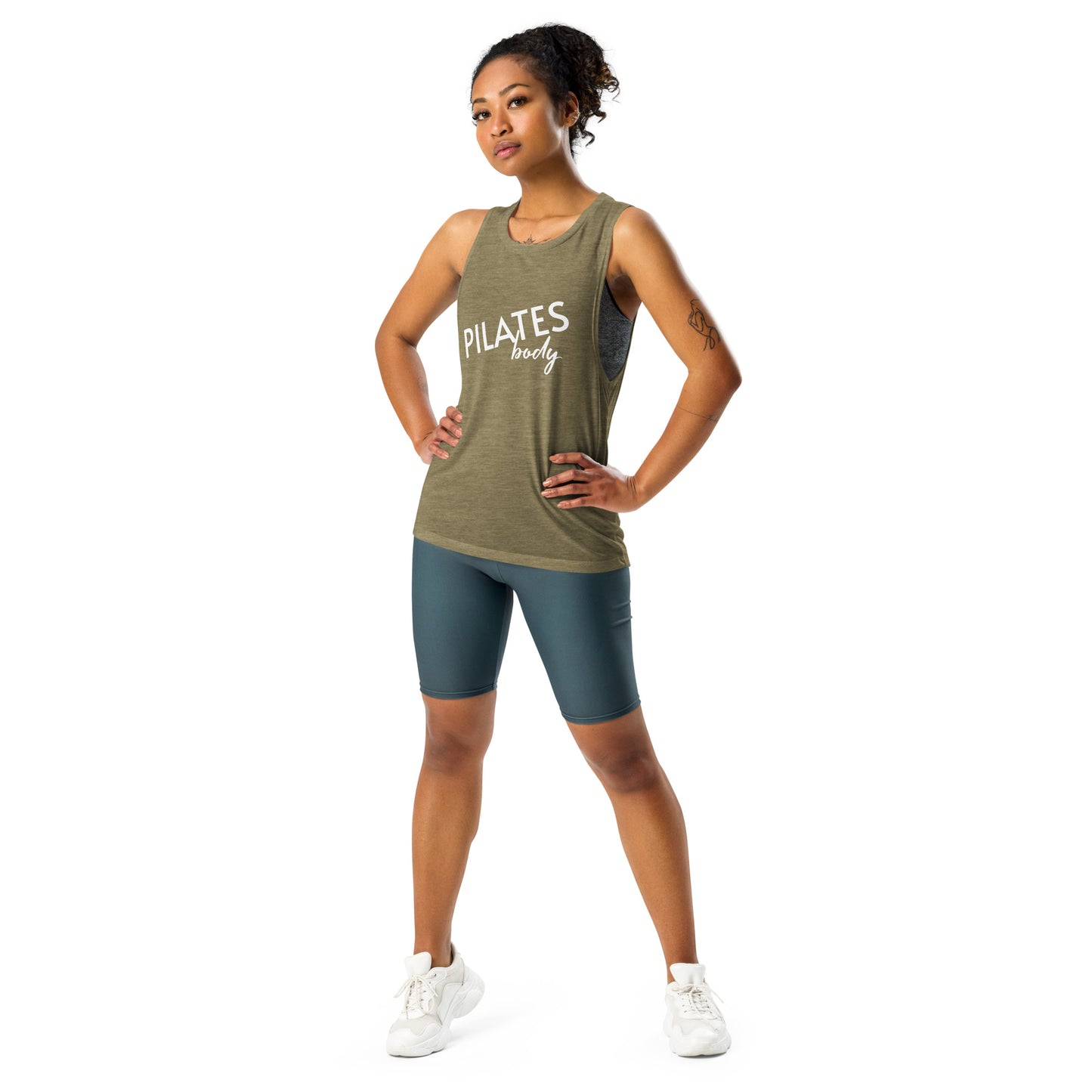 Ladies’ "Pilates body" Muscle Tank