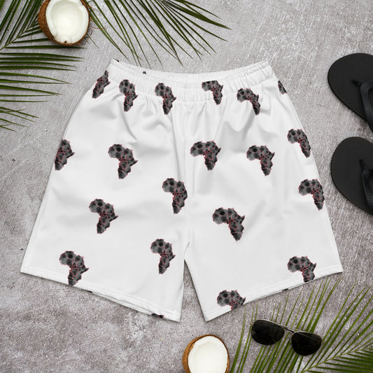 Men's "Motherland Print" Recycled Athletic Shorts