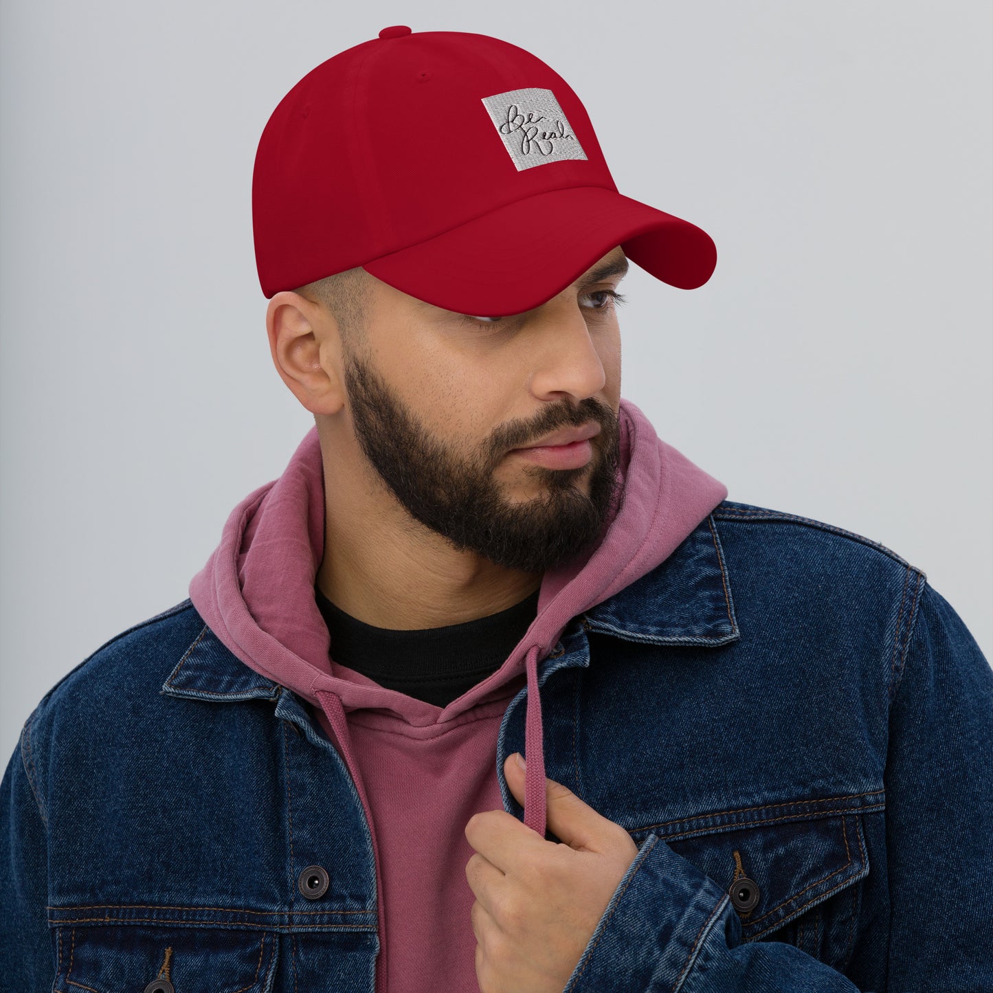 Dad Hat with quote "Be Real"