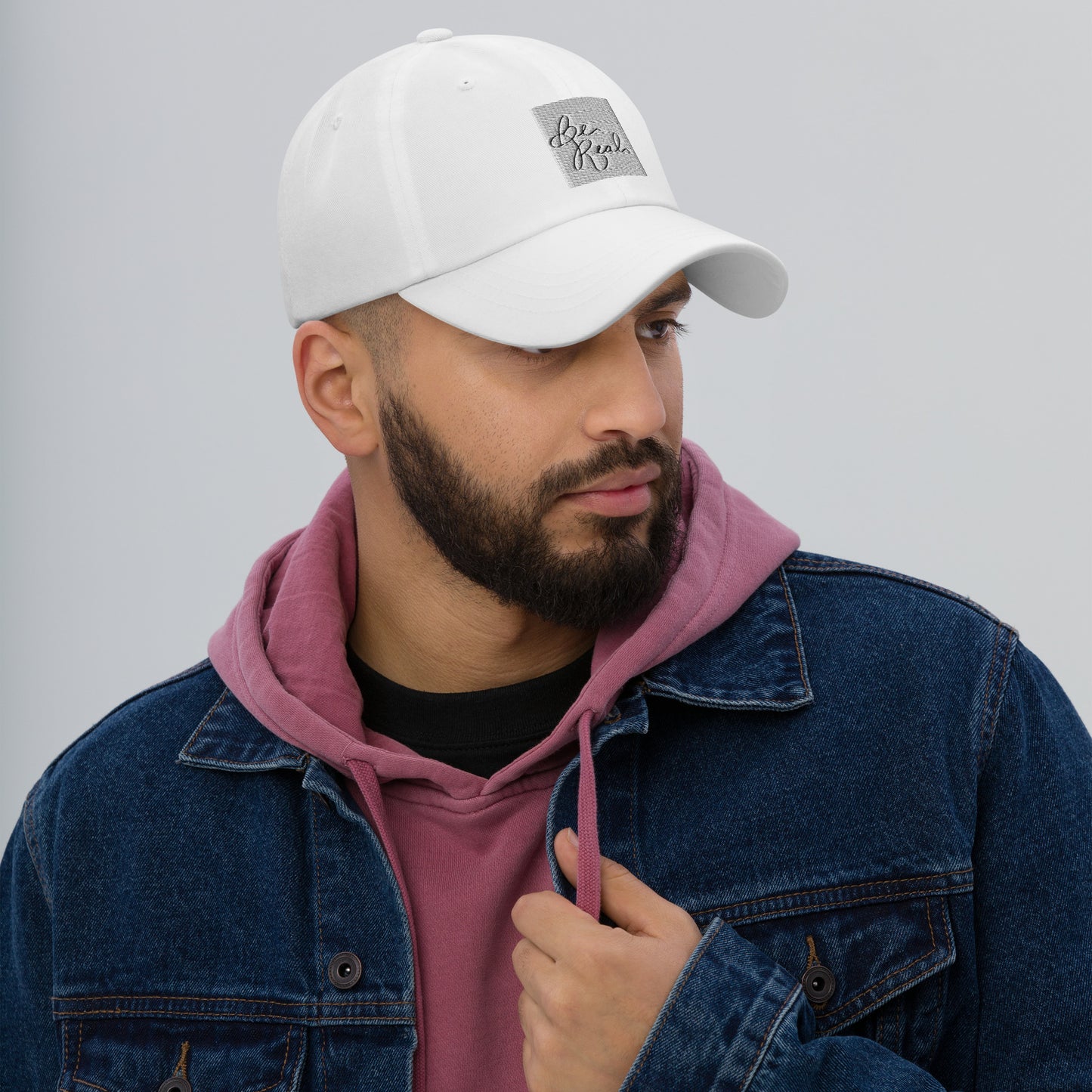 Dad Hat with quote "Be Real"