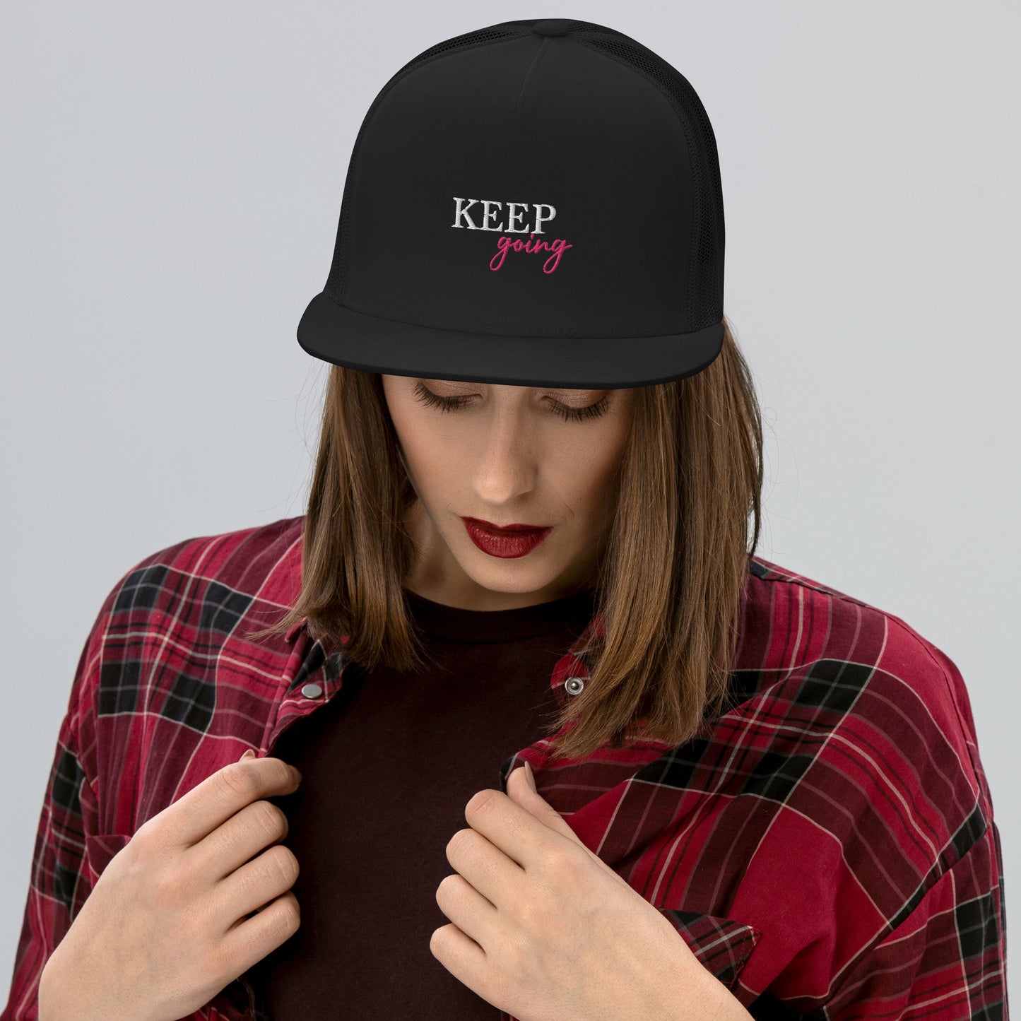 "Keep Going" Trucker Cap