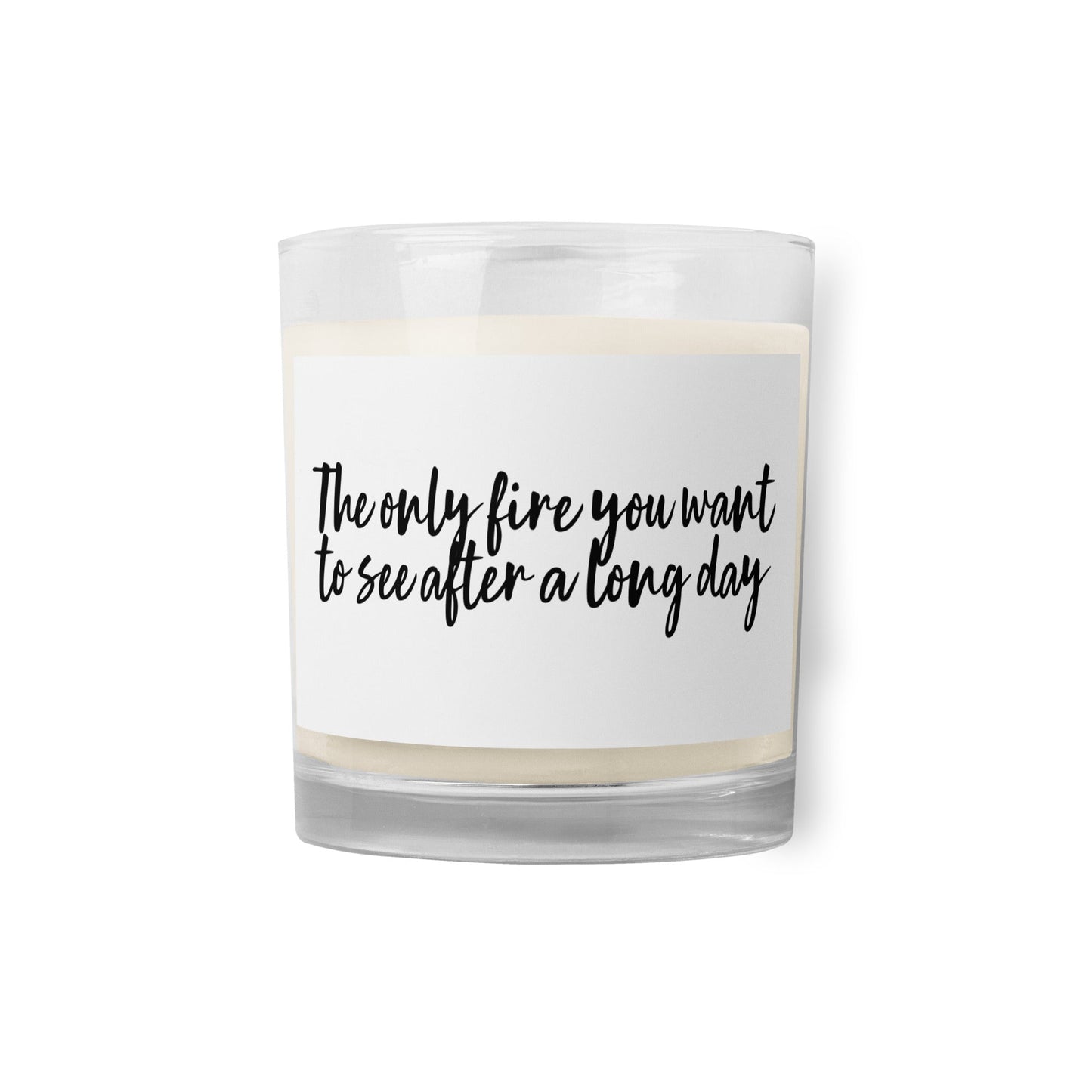 AFTER A LONG DAY Glass jar soy wax candle - Cart Retail