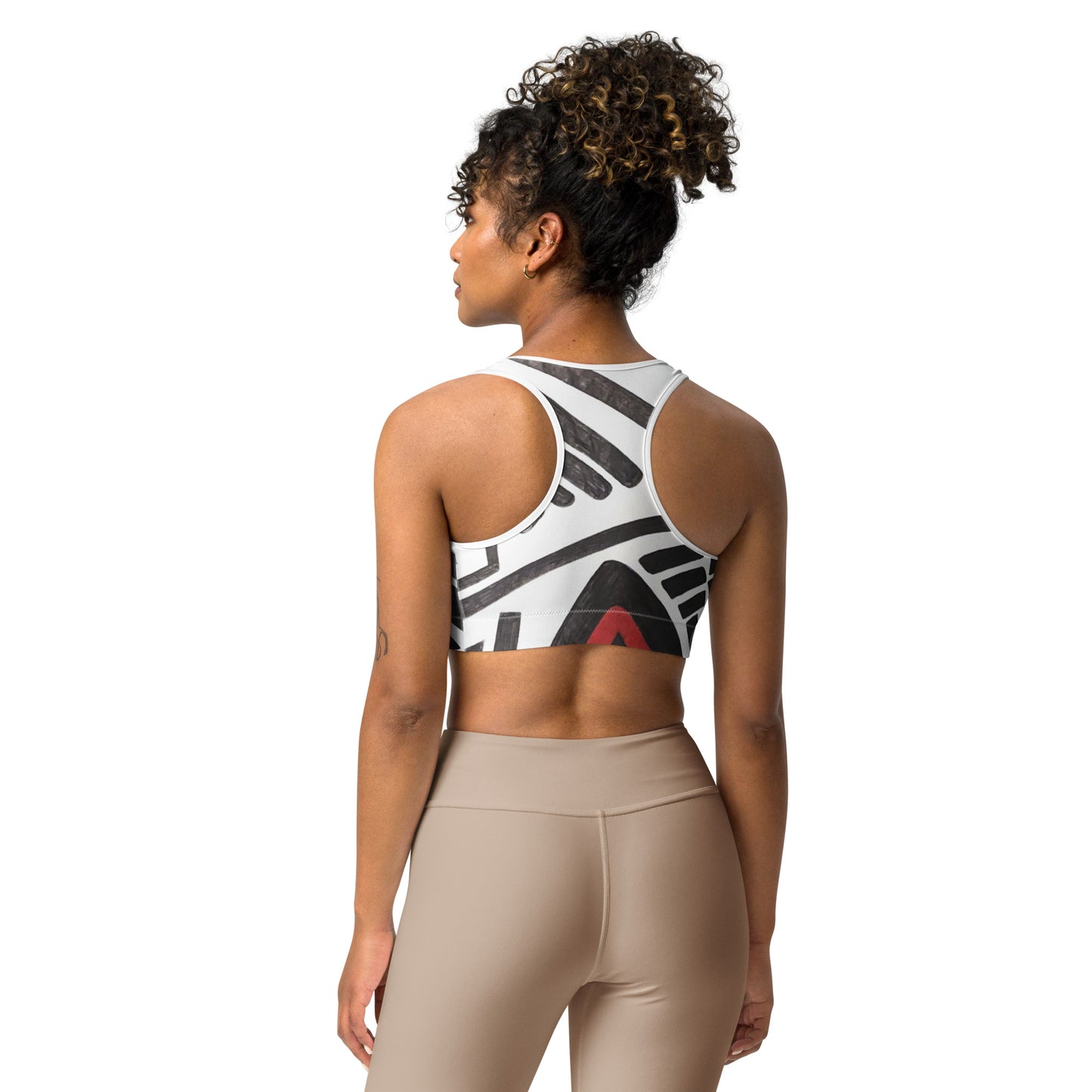 Tribal Print Sports bra