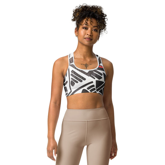 Tribal Print Sports bra