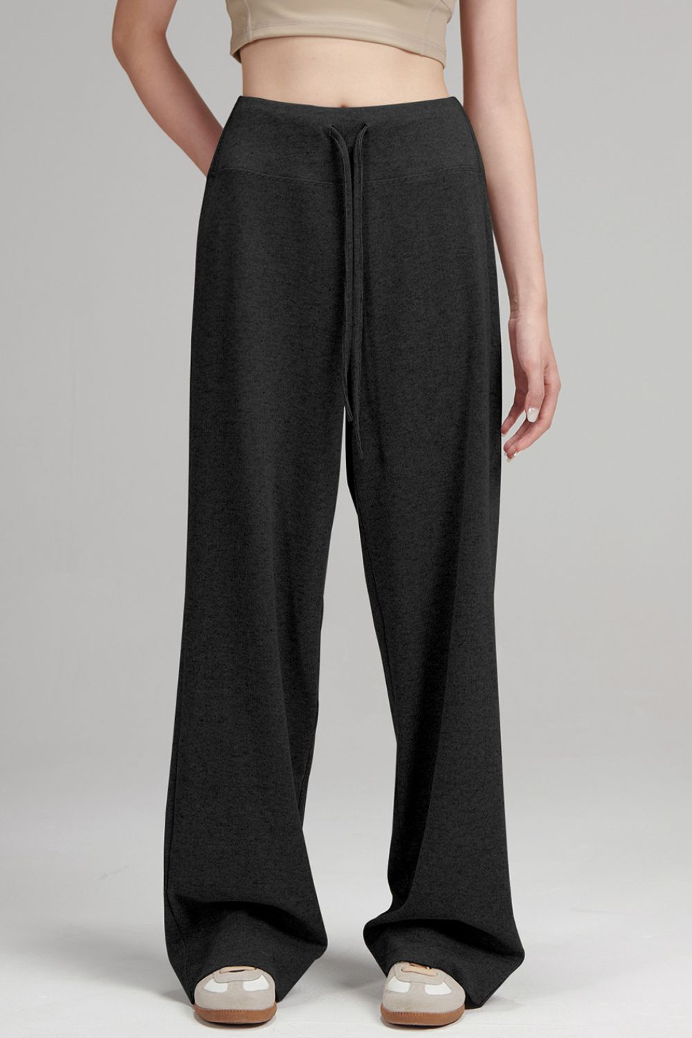 Basic Bae Drawstring Wide Leg Pants - Cart Retail