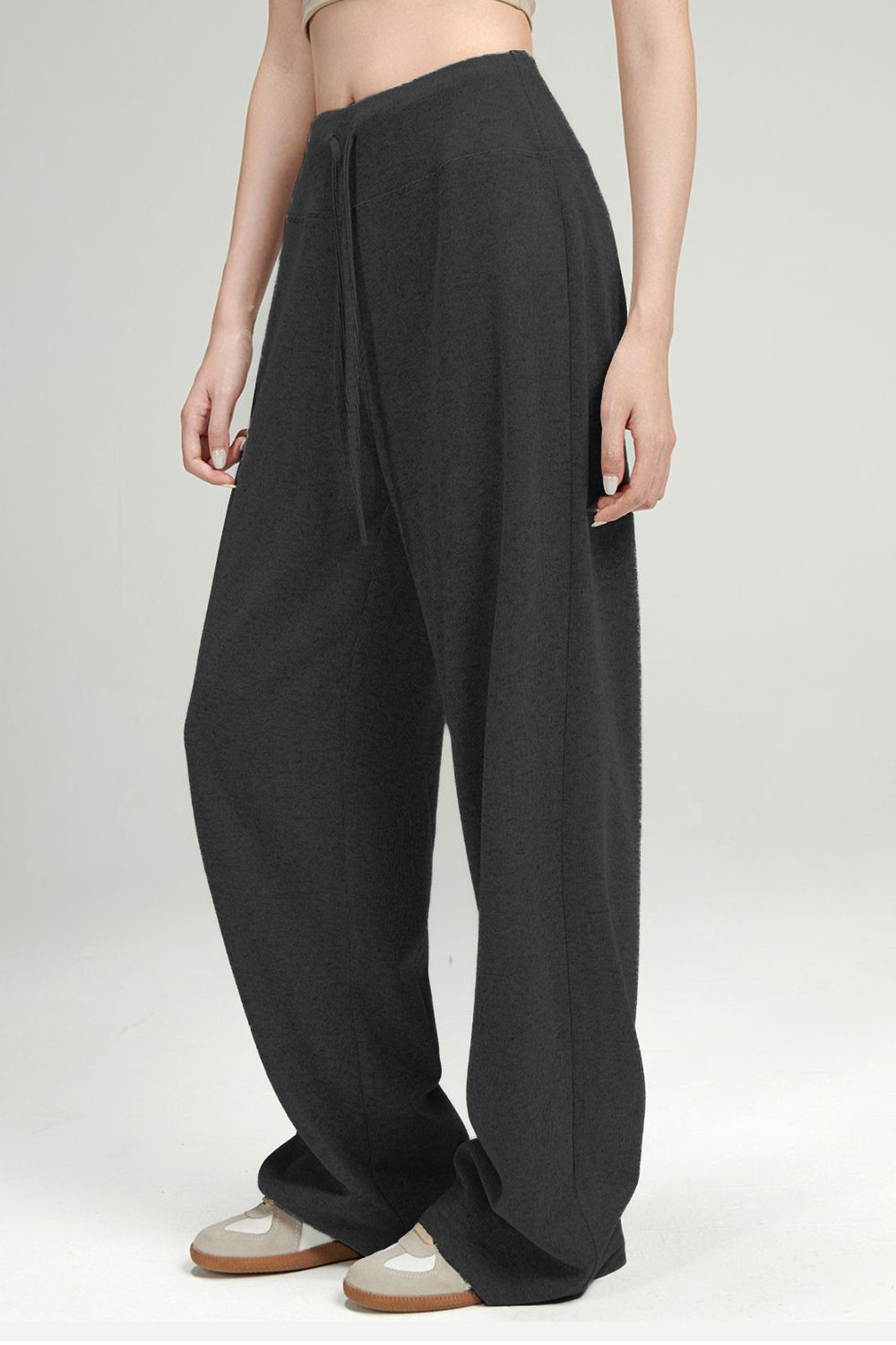 Basic Bae Drawstring Wide Leg Pants - Cart Retail