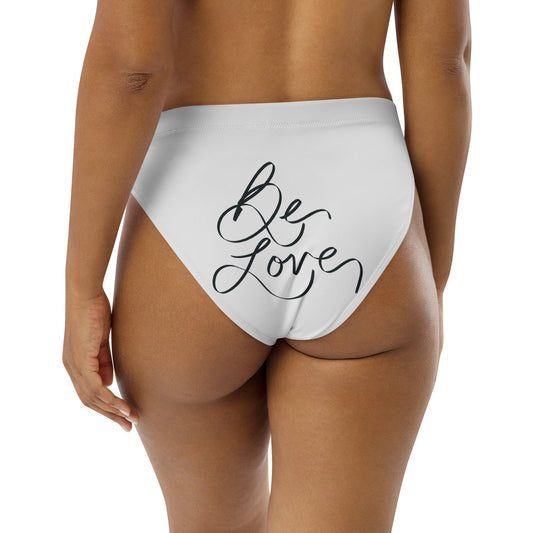 Be Love Recycled High - Waisted Bikini Bottom - Cart Retail