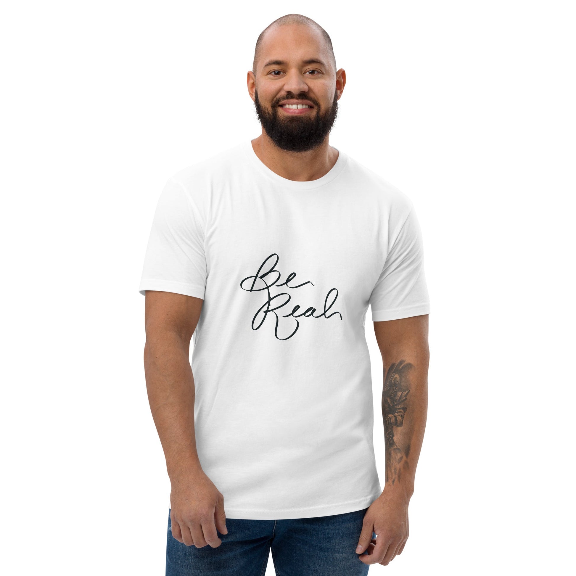 Be Real Short Sleeve Cotton T-Shirt - Cart Retail