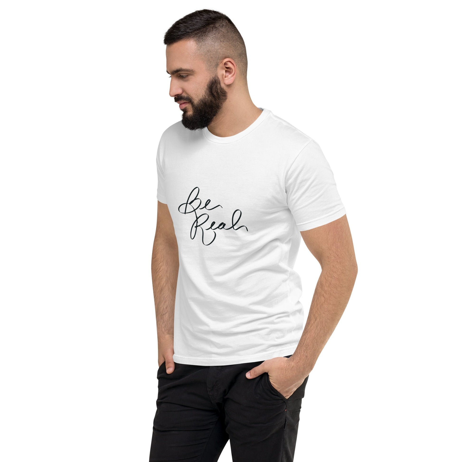 Be Real Short Sleeve Cotton T-Shirt - Cart Retail