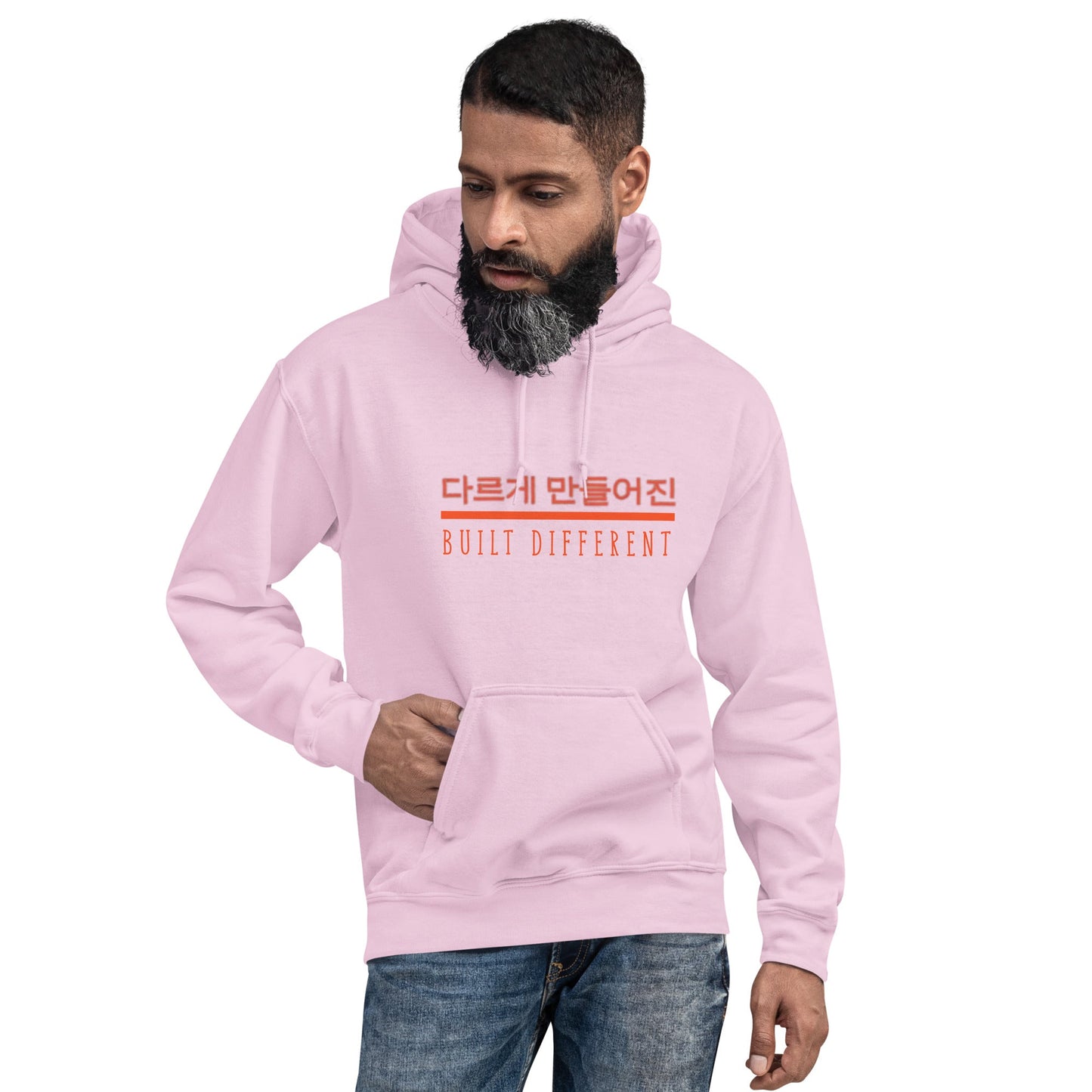 Black "Built Different" Unisex Hoodie - Cart Retail