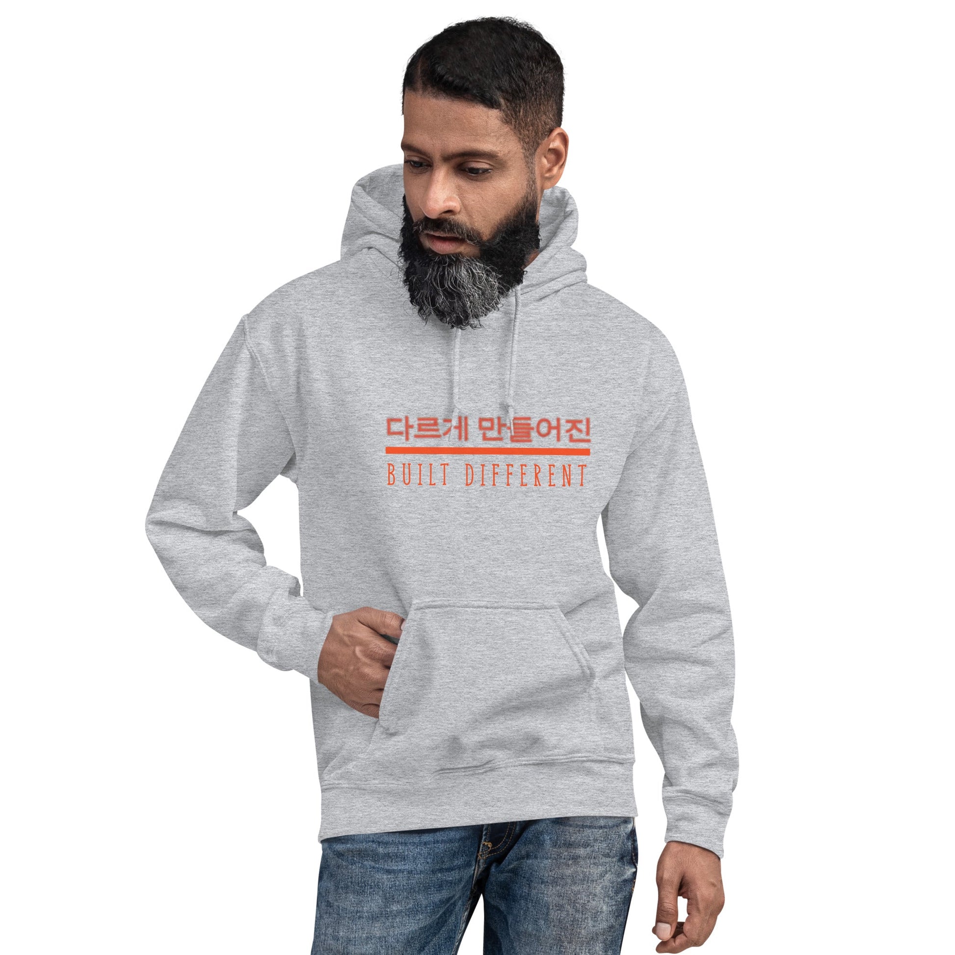 Black "Built Different" Unisex Hoodie - Cart Retail