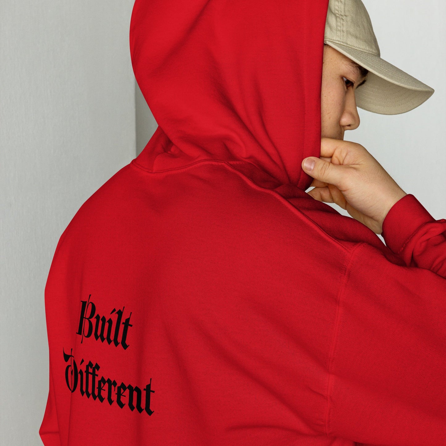 "Built Different" Unisex Hoodie - Cart Retail