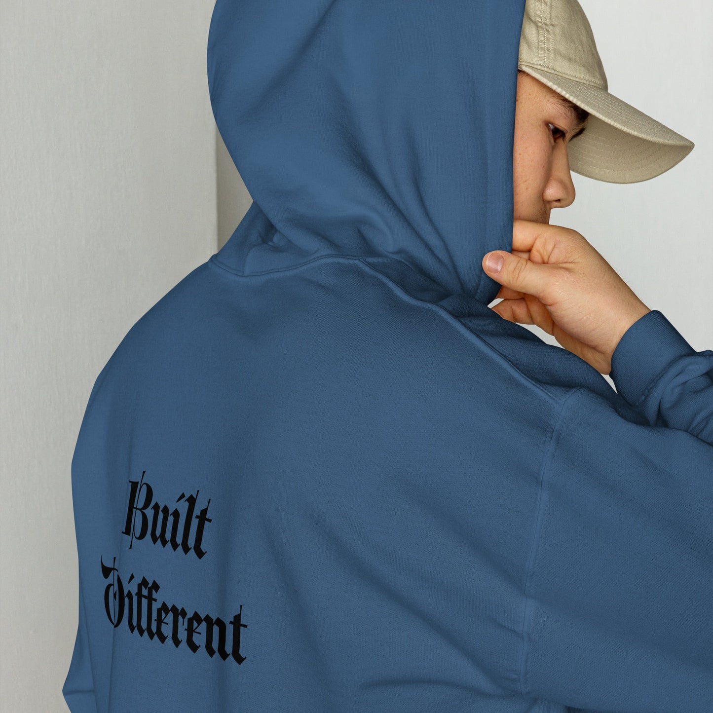 "Built Different" Unisex Hoodie - Cart Retail