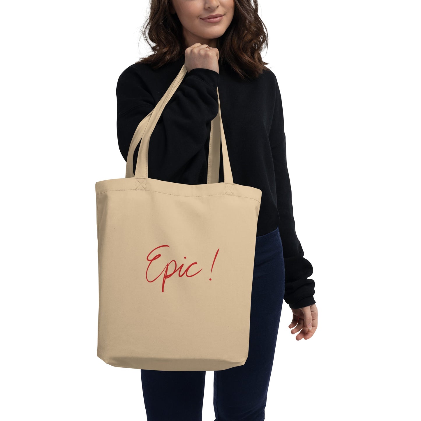 "Epic!" Black Tote Bag - Cart Retail