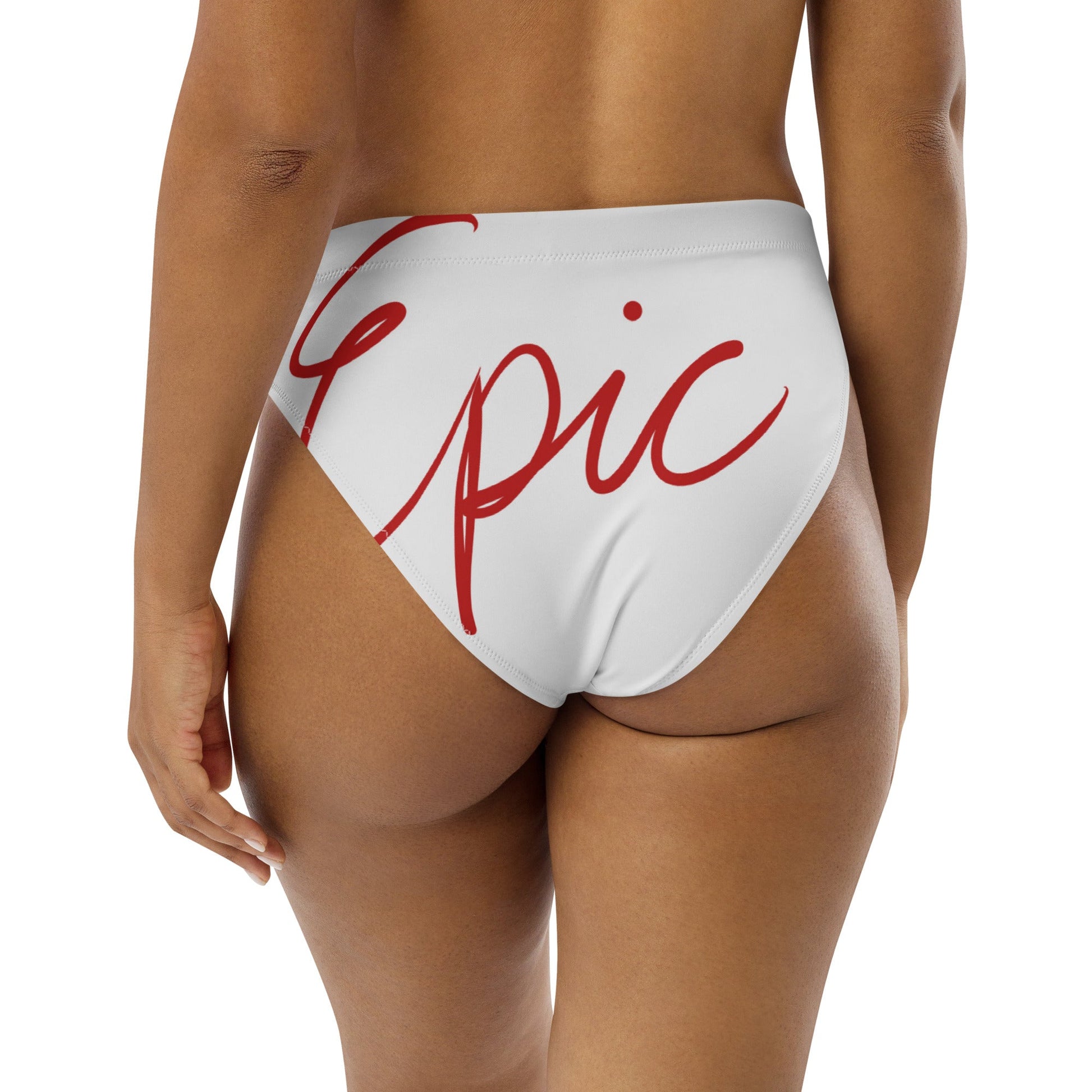 "Epic" Recycled High Waisted Bikini Bottom - Cart Retail