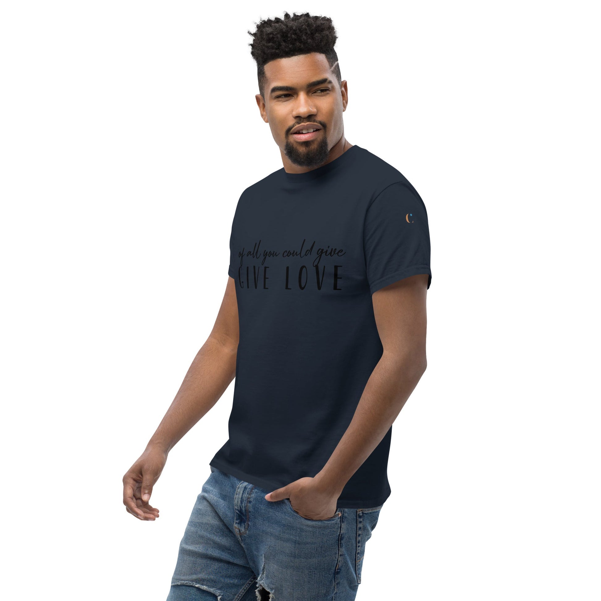 "Give Love" Men's classic tee - Cart Retail