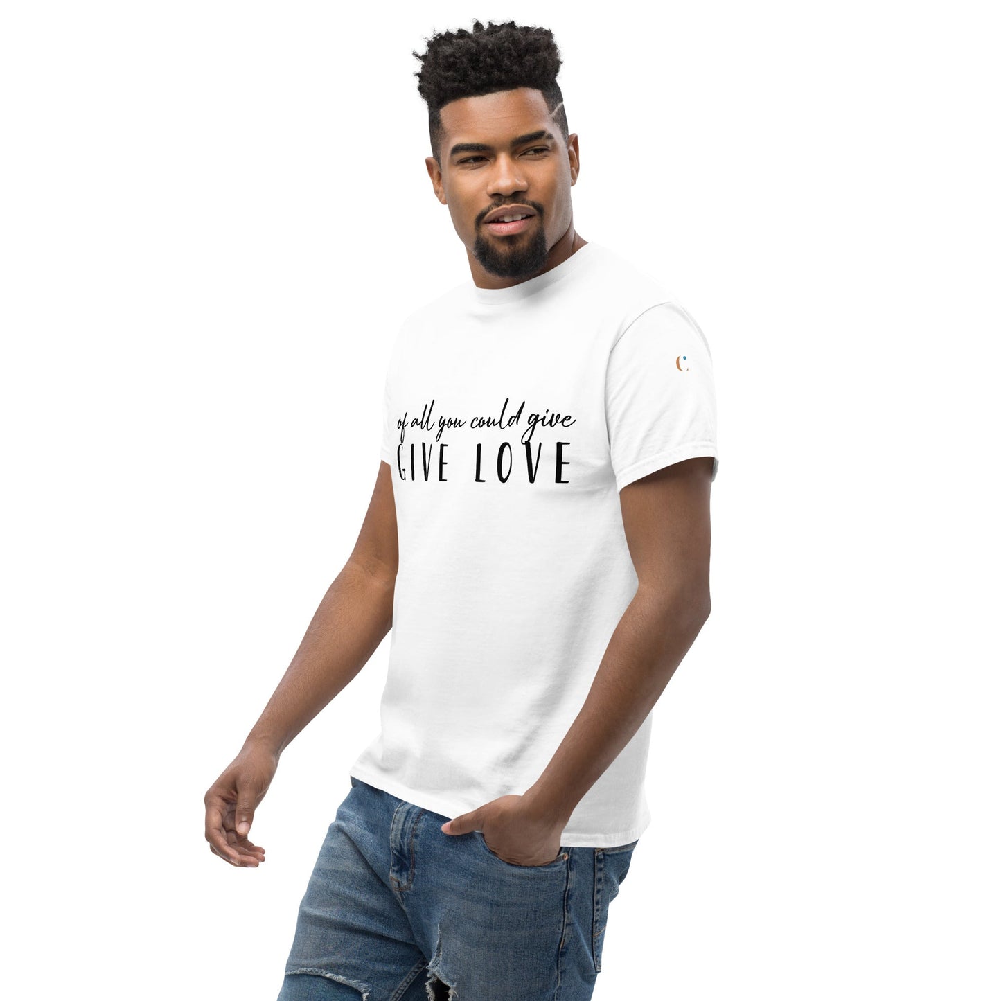 "Give Love" Men's classic tee - Cart Retail