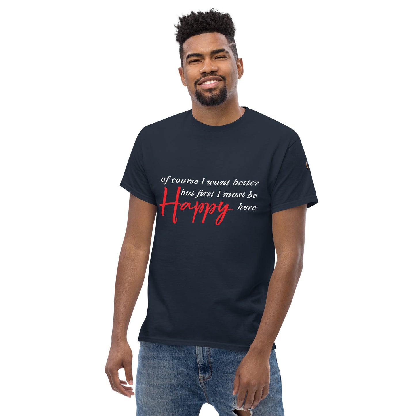 "Happy Here" Unisex classic tee - Cart Retail