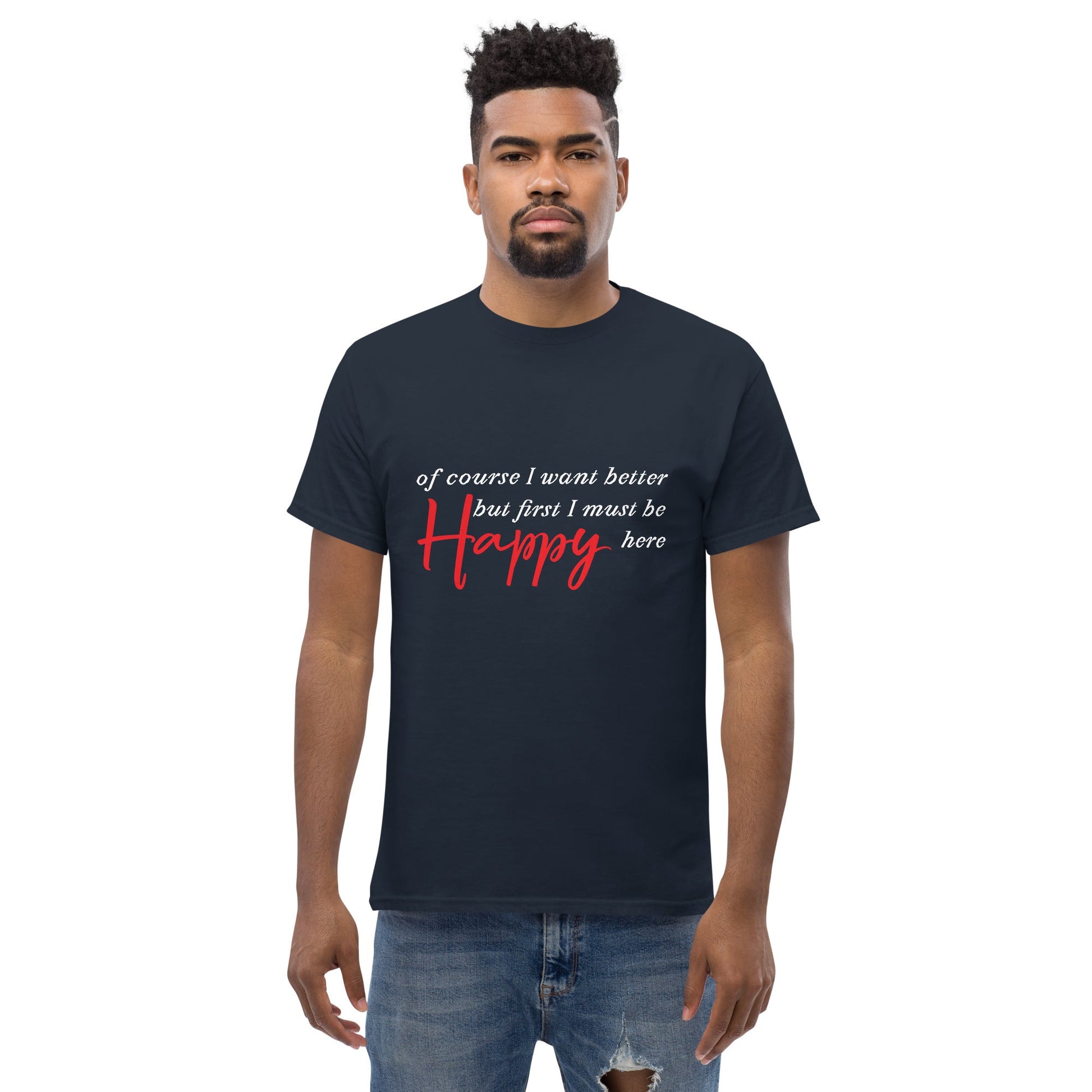 "Happy Here" Unisex classic tee - Cart Retail