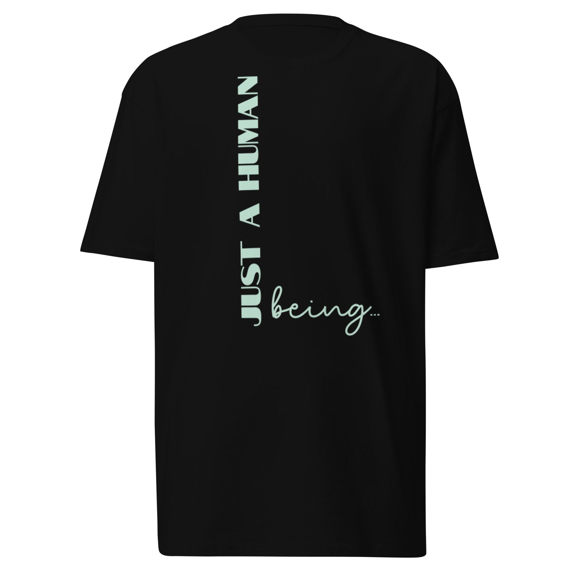 "Human. Being." Men’s premium heavyweight tee - Cart Retail