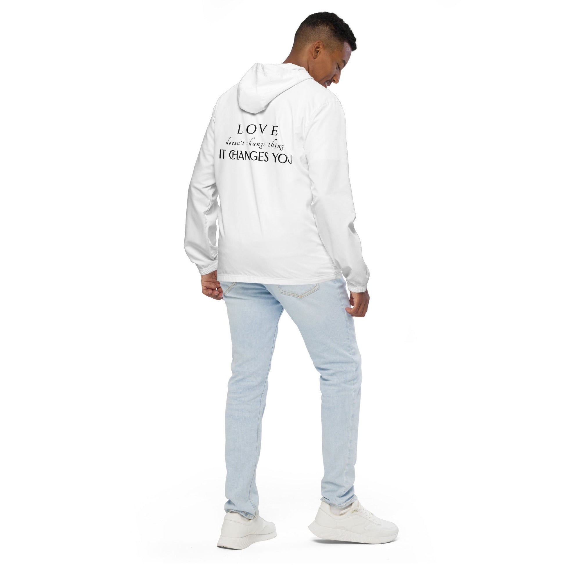 "Love" Men’s Windbreaker - Cart Retail