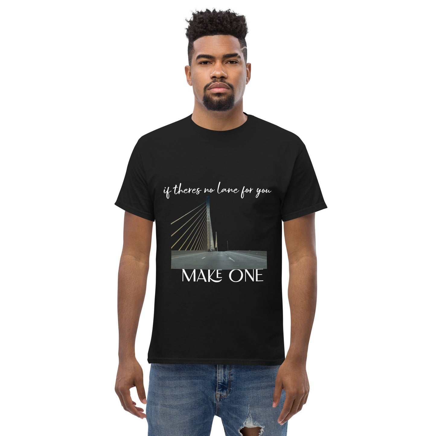 "Make Your Own Lane" Men's classic tee - Cart Retail