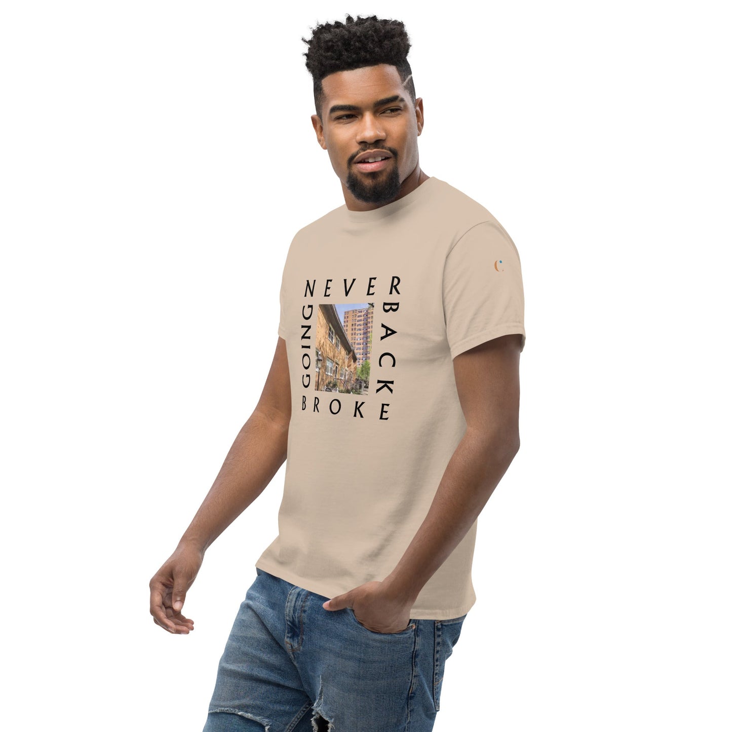 "Never Going Back Broke" Men's classic tee - Cart Retail