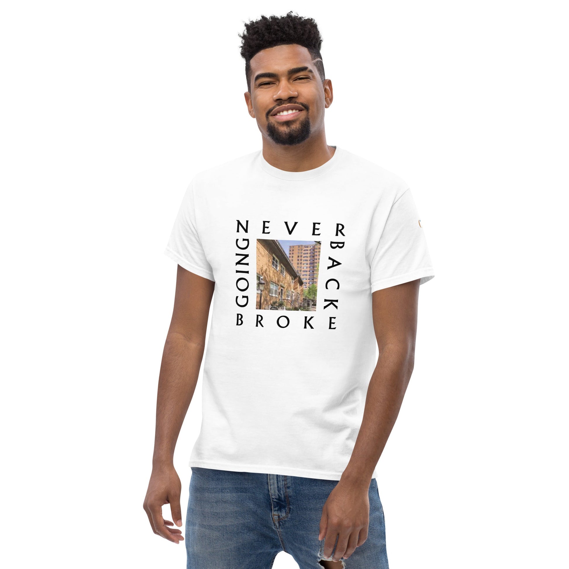 "Never Going Back Broke" Men's classic tee - Cart Retail