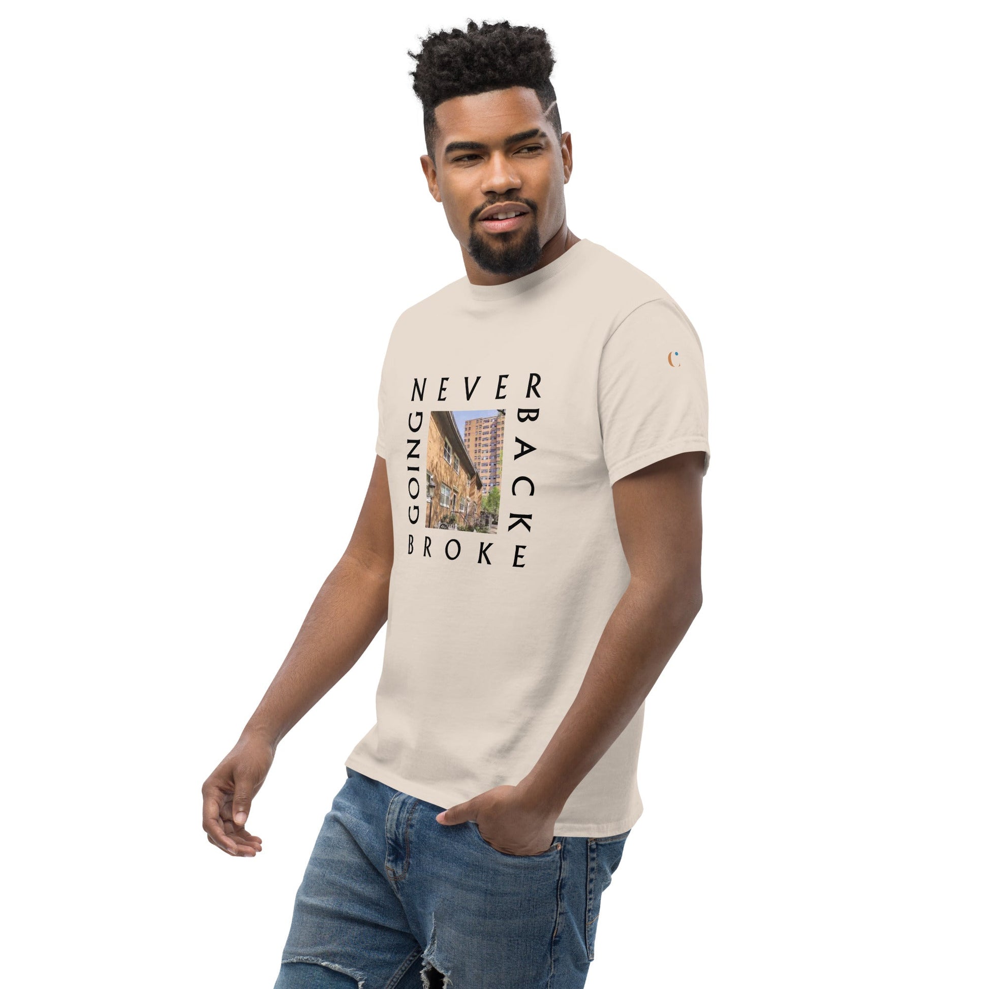 "Never Going Back Broke" Men's classic tee - Cart Retail