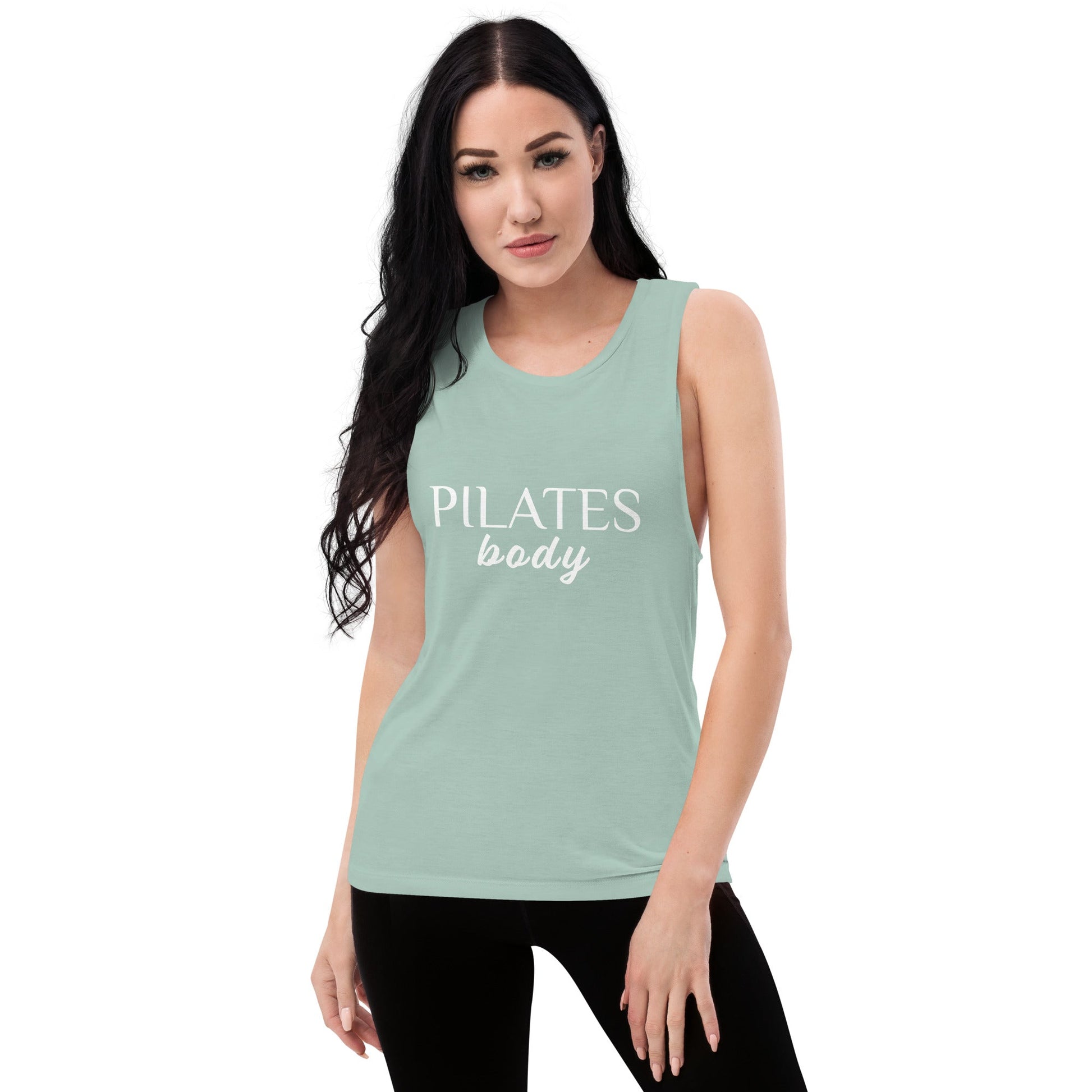 "Pilates Body" Ladies’ Muscle Tank - Cart Retail