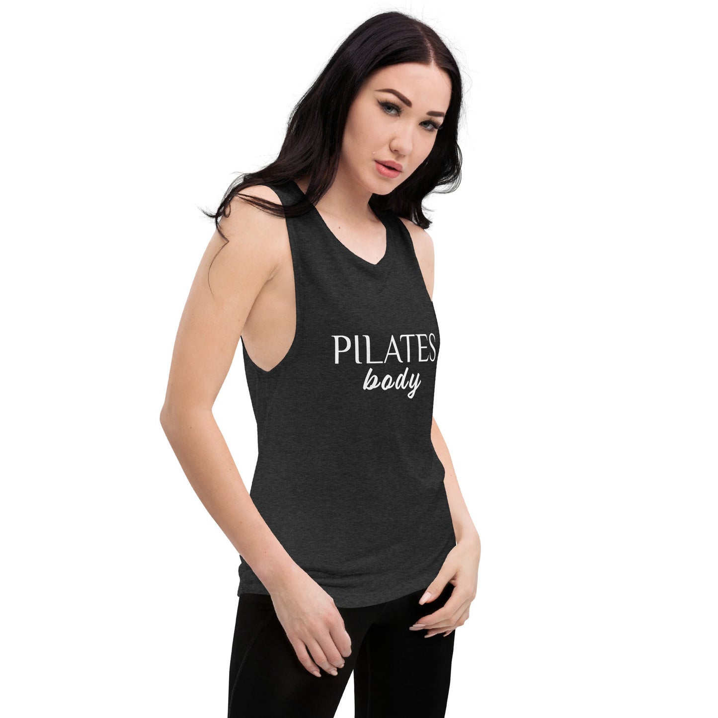 "Pilates Body" Ladies’ Muscle Tank - Cart Retail