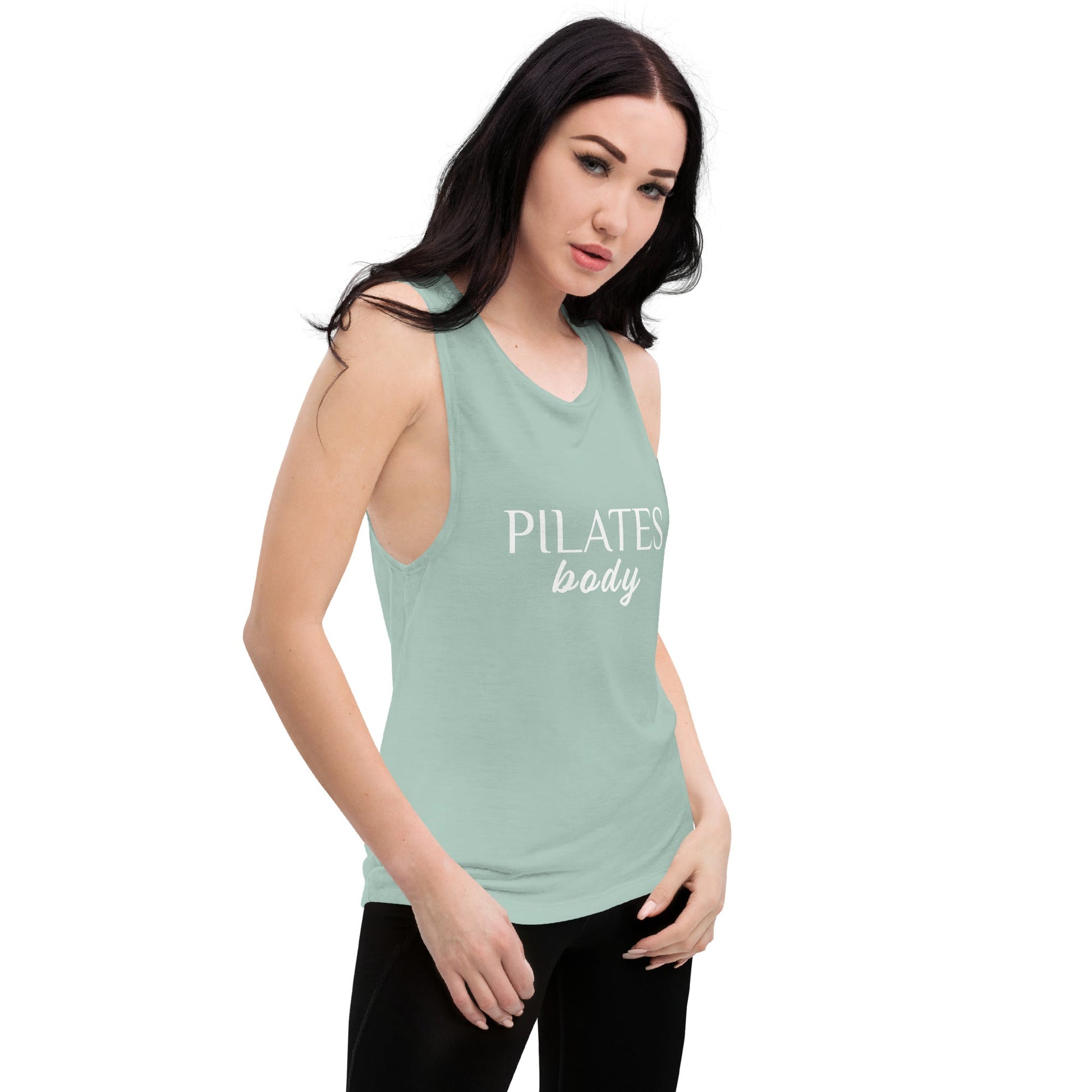 "Pilates Body" Ladies’ Muscle Tank - Cart Retail