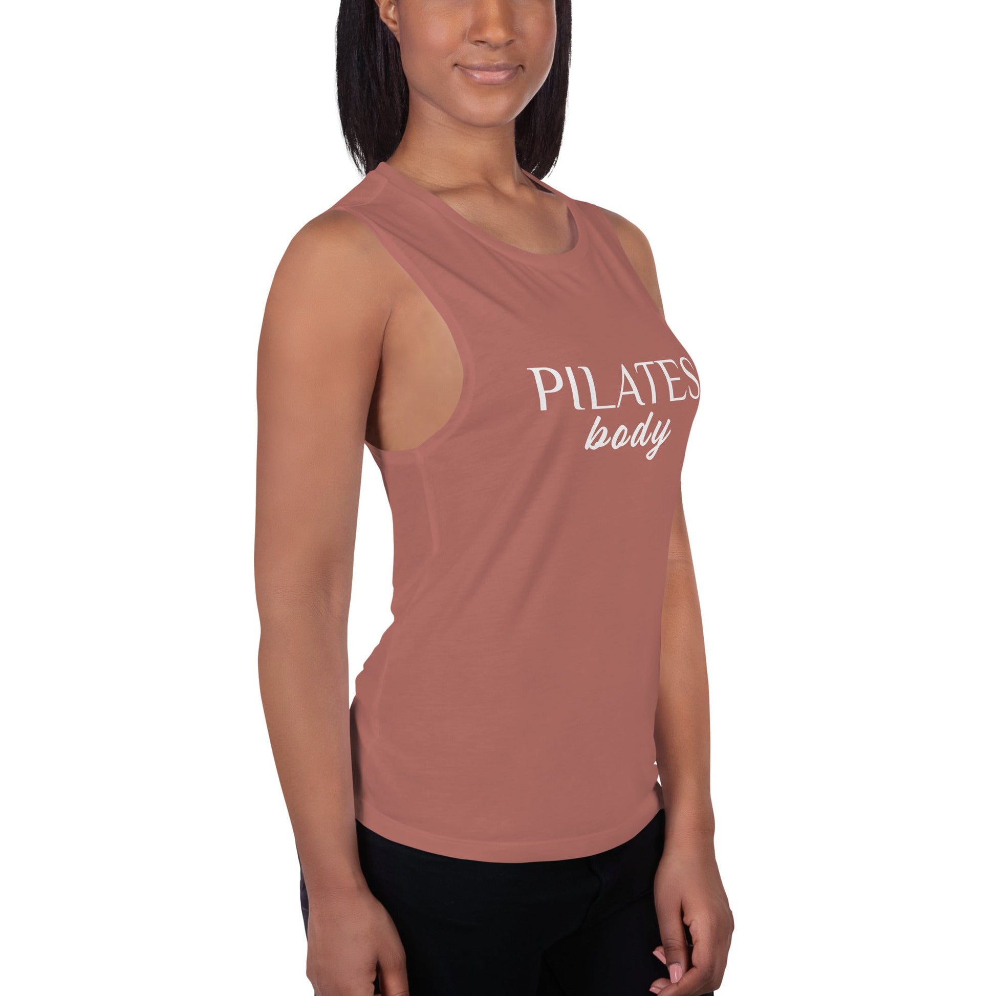 "Pilates Body" Ladies’ Muscle Tank - Cart Retail